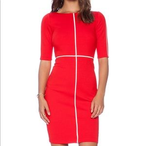 Bailey 44 red crossword dress
